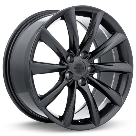 Rtx Alloy Wheel, Alto 19x8.5 5x114.3 ET35 CB64.1 Gunmetal 082697